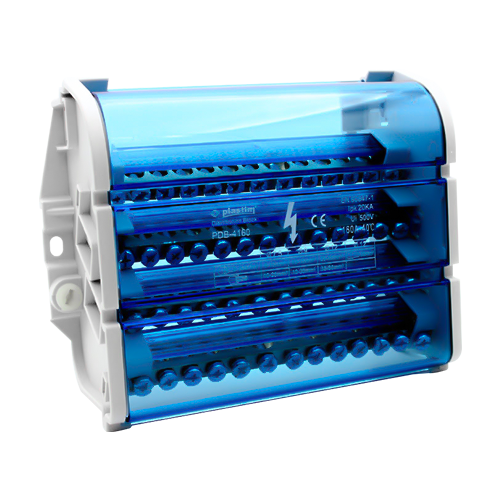 Bloc de distributie electrica, 4 poli, 160A - Plastim PDB4160 – Plastim PDB4160