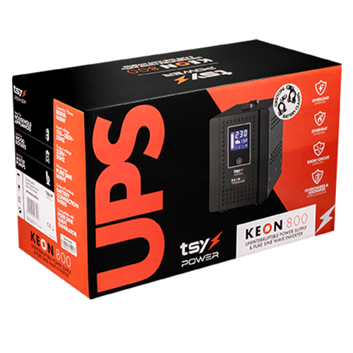 TSY Power UPS-KEON-800VA – UPS 800VA, repornire automata, afisaj LCD, protectii multiple, Input AC 155-285V UPS-KEON-800VA UPS 800VA, repornire automata, afisaj LCD, protectii multiple, Input AC 155-285V UPS-KEON-800VA – TSY Power UPS-KEON-800VA