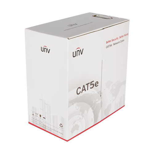 Cablu UTP cat5e 0.45mm, cupru integral, cutie 305 metri, ECA - UNV CAB-LC2100A-E2-ECA-IN – UNV Cables CAB-LC2100A-E2-ECA-IN