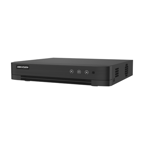 DVR AcuSense 8 ch., 8MP + 4 ch. IP 8MP, Audio bidirectional, 1U - HIKVISION iDS-7208HUHI-M1-T – HIKVISION iDS-7208HUHI-M1-T