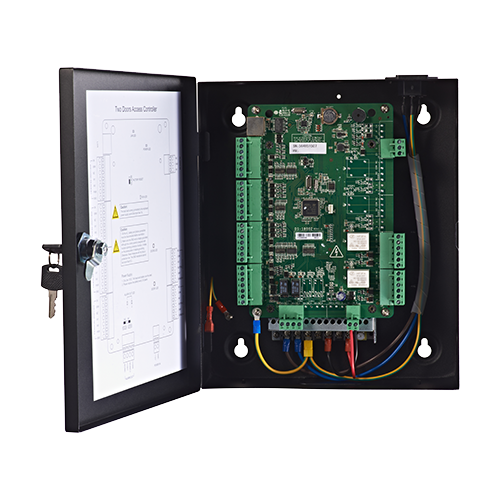 Centrala de control acces pentru 2 usi bidirectionala, conexiune TCP/IP - HIKVISION DS-K2802 – HIKVISION DS-K2802