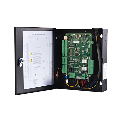 Centrala de control acces pentru 2 usi bidirectionala, conexiune TCP/IP - HIKVISION DS-K2802 – HIKVISION DS-K2802