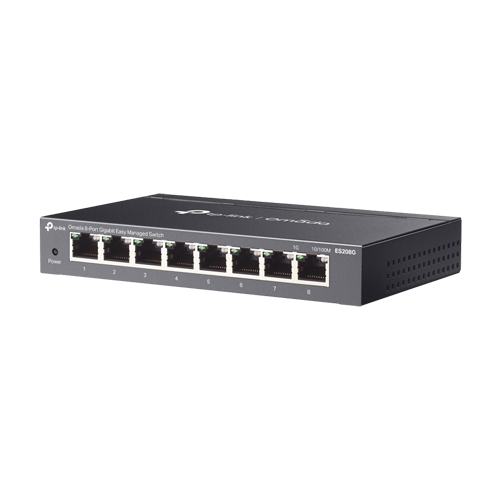 TP-LINK ES208G – Switch 8 x RJ45 Gigabit, Easy Managed - TP-Link Omada ES208G Switch 8 x RJ45 Gigabit, Easy Managed - TP-Link Omada ES208G – TP-LINK ES208G
