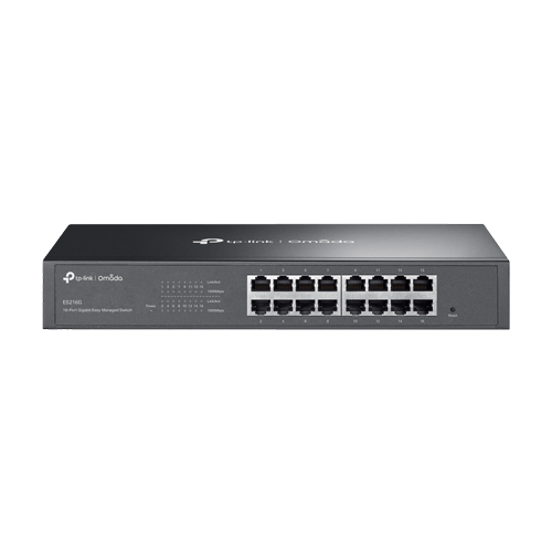 Switch 16 x RJ45 Gigabit, Easy Managed - TP-Link Omada ES216G – TP-LINK ES216G
