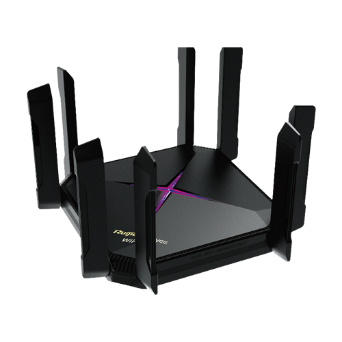 Router Wi-Fi 6 Dual-Band, AX6000, 1 x RJ45 2.5G, 4 x RJ45 1G, Cloud Management - Ruijie Reyee RG-EW6000GX – Ruijie Networks RG-EW6000GX