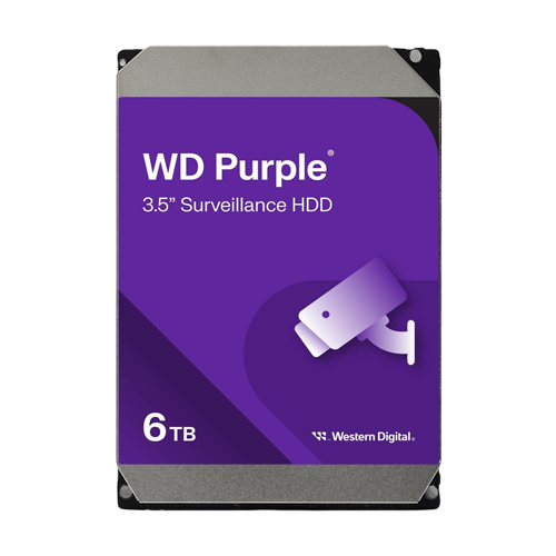 Hard disk 6TB - Western Digital PURPLE WD64PURZ