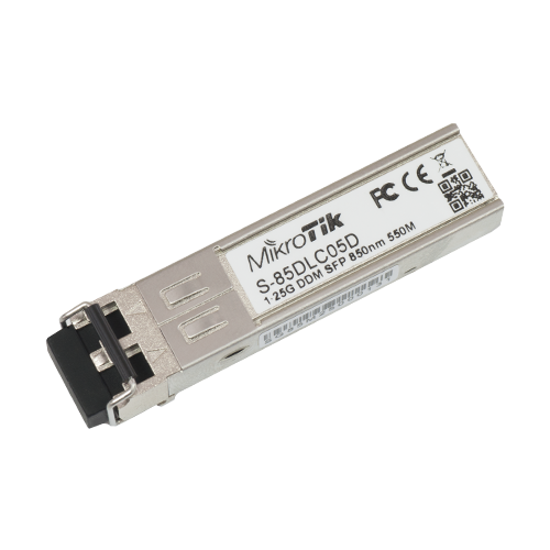 Mikrotik S-85DLC05D – Modul SFP, 1.25G, Dual LC MM, 550m, 850nm - Mikrotik S-85DLC05D Modul SFP, 1.25G, Dual LC MM, 550m, 850nm - Mikrotik S-85DLC05D – Mikrotik S-85DLC05D