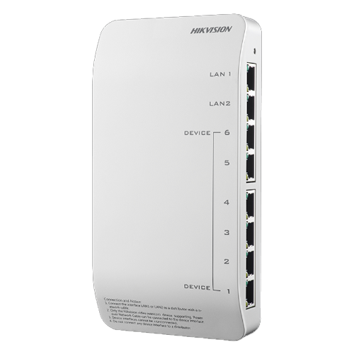 Distribuitor Video/Audio pentru 6 posturi - HIKVISION DS-KAD606-P – HIKVISION DS-KAD606-P