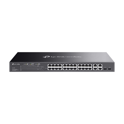 TP-LINK SL2428P – Switch 24 x PoE RJ45 10/100 Mbps, 2 x RJ45 1G, 2 x combo SFP/RJ45 1G, L2 Management - TP-Link Omada SL2428P Switch 24 x PoE RJ45 10/100 Mbps, 2 x RJ45 1G, 2 x combo SFP/RJ45 1G, L2 Management - TP-Link Omada SL2428P – TP-LINK SL2428P