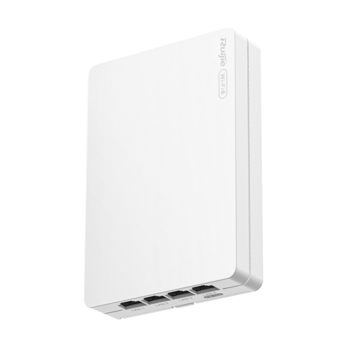 Access Point Wi-Fi 6, AX3000 Dual-Band, 5 x RJ45 1G, PoE In/Out, Cloud Management - Ruijie Reyee RG-RAP62-Wall – Ruijie Networks RG-RAP62-Wall
