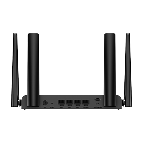 Router 4G LTE, Wi-Fi 4, N300, 1 x slot Nano SIM, 4 x RJ45 1G, Cloud Management - Ruijie Reyee RG-EW300T – Ruijie Networks RG-EW300T