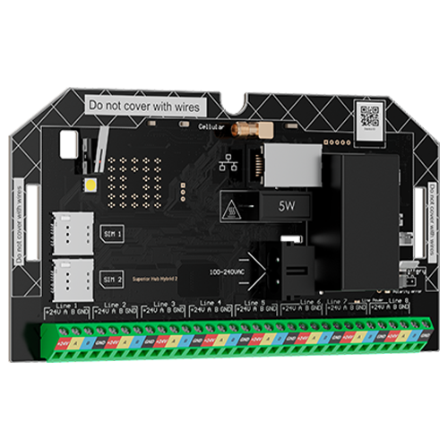 Ajax SuperiorHubHybrid2(NC) – Centrala alarma Superior Hub Hybrid 2, Ethernet, fara carcasa - AJAX SuperiorHubHybrid2(NC) Centrala alarma Superior Hub Hybrid 2, Ethernet, fara carcasa - AJAX SuperiorHubHybrid2(NC) – Ajax SuperiorHubHybrid2(NC)