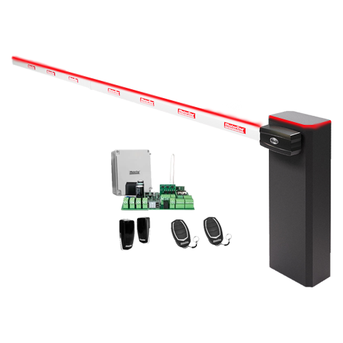 KIT complet bariera acces AUTO / 6 m, montaj universal ST/DR, lampa+brat cu semnalizre - MOTORLINE TURBO-6+SIG75HT-6-KIT – Motorline TURBO-6+SIG75HT-6-KIT