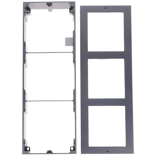 Rama montaj aparent, 3 module, pentru Interfon modular - HIKVISION DS-KD-ACW3 – HIKVISION DS-KD-ACW3