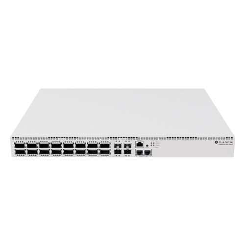 Switch L3, 4 x SF28 25G, 16 x QSFP28 100G, 2 x RJ45 10G - MikroTik CRS520-4XS-16XQ-RM – Mikrotik CRS520-4XS-16XQ-RM