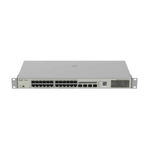 Switch L2, 24 x RJ45 1G PoE, 4 x SFP 1G, Cloud Management - Ruijie Reyee RG-NBS3100-24GT4SFP-P-V2 – Ruijie Networks RG-NBS3100-24GT4SFP-P-V2