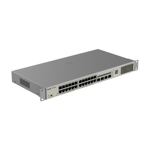 Switch L2, 24 x RJ45 1G PoE, 4 x SFP 1G, Cloud Management - Ruijie Reyee RG-NBS3100-24GT4SFP-P-V2 – Ruijie Networks RG-NBS3100-24GT4SFP-P-V2