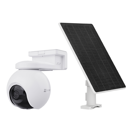 Camera IP PT + panou solar 8W, Wi-Fi6 & 4G, 4K,  Baterie 10.400 mAh, Audio, IR 15M, Color 24/7 - EZVIZ CS-EB8/SP(4K,W4GA) – EZVIZ CS-EB8/SP(4K,W4GA)