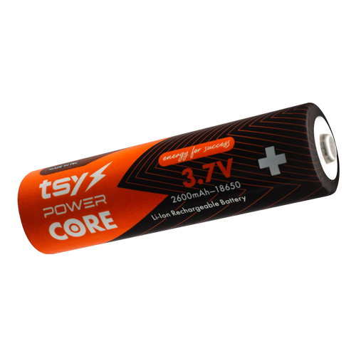 Acumulator Core Lithium-Ion 18650, 3.7V, 2600mAh TSY-CORE-2600 – TSY Power TSY-CORE-2600