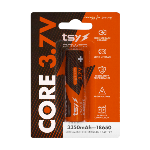 TSY Power TSY-CORE-3350 – Acumulator Core Lithium-Ion 18650, 3.7V, 3350mAh TSY-CORE-3350 Acumulator Core Lithium-Ion 18650, 3.7V, 3350mAh TSY-CORE-3350 – TSY Power TSY-CORE-3350