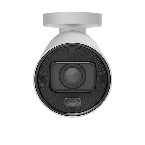 Camera de supraveghere video HLVF tip bullet, 8 Mp, ASP, alba - AJAX BulletCamHLVF8Mp(W)-126279 – Ajax BulletCamHLVF8Mp(W)-126279