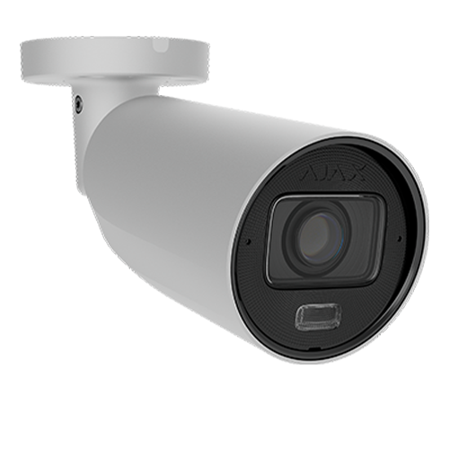Camera de supraveghere video HLVF tip bullet, 8 Mp, ASP, alba - AJAX BulletCamHLVF8Mp(W)-126279 – Ajax BulletCamHLVF8Mp(W)-126279