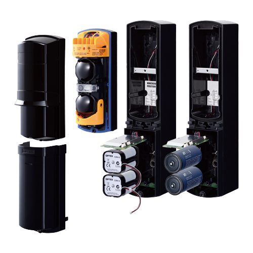Bariera IR de exterior 60m, dual beam, baterii - OPTEX SL-200TNR – Optex SL-200TNR