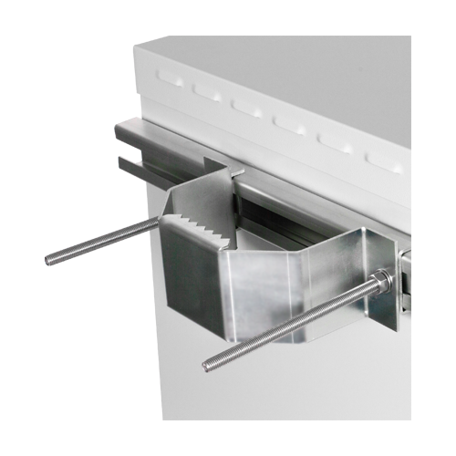Kit montare pe stalp pentru rack de exterior EXIP55 19, diametru 4-6, IP55 - ASYTECH Networking ASY-PLKITIP55 – ASYTECH Networking ASY-PLKITIP55