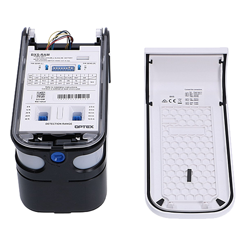 Detector de miscare PIR exterior, quad narrow cu anti-masking, baterii - OPTEX BXS-RAM – Optex BXS-RAM