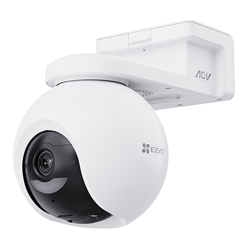 Camera IP PT Wi-Fi6 + Panou solar 5W, 8MP, baterie 10.400 mAh, Audio, IR 15m, Color 24/7 - EZVIZ CS-HB8/SP(4K) – EZVIZ CS-HB8/SP(4K)