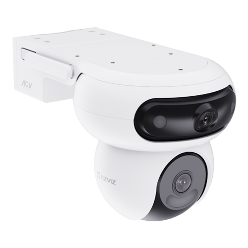 Camera IP PT Dual-Lens 4MP + panou solar 8W, Wi-Fi6&4G, Baterie 10.400 mAh, Audio, IR 35M - EZVIZ CS-HB90x/SP(4MP+4MP,W4GA) – EZVIZ CS-HB90x/SP(4MP+4MP,W4GA)