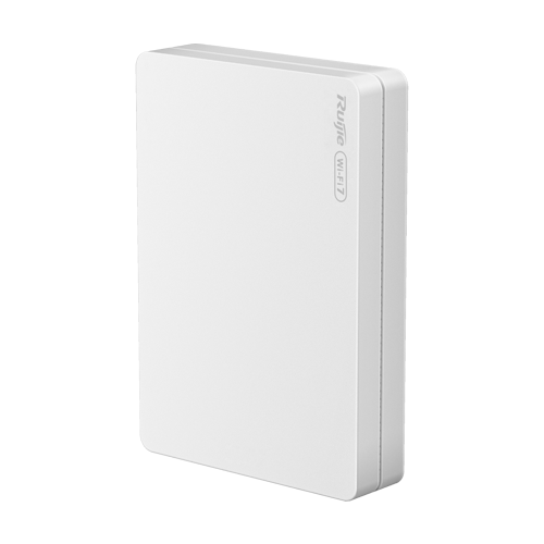 Access Point Wi-Fi 7, BE3600 Dual-Band, 1 x RJ45 2.5G, 4 x RJ45 1G, PoE In/Out, Cloud Management - Ruijie RG-RAP72-Wall – Ruijie Networks RG-RAP72-Wall