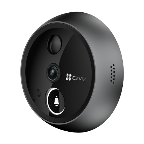 Vizor electronic smart, Wi-Fi, 4K, monitor tactil 5.5, sonerie, audio, acumulator 7100 mAh - EZVIZ CS-EP4-Sliver – EZVIZ CS-EP4-Sliver