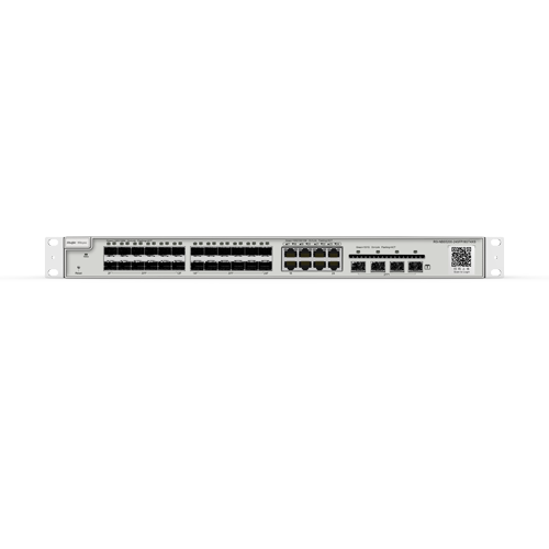 Switch L3, 24 x SFP 1G (8 x combo SFP/RJ45 1G), 4 x SFP+ 10G, Cloud Management - Ruijie Reyee RG-NBS5200-24SFP/8GT4XS – Ruijie Networks RG-NBS5200-24SFP/8GT4XS