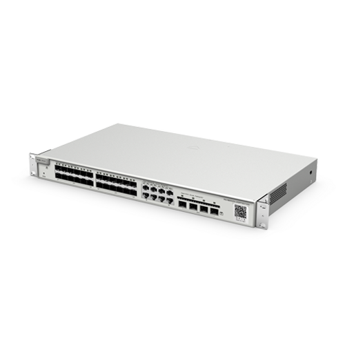 Switch L3, 24 x SFP 1G (8 x combo SFP/RJ45 1G), 4 x SFP+ 10G, Cloud Management - Ruijie Reyee RG-NBS5200-24SFP/8GT4XS – Ruijie Networks RG-NBS5200-24SFP/8GT4XS