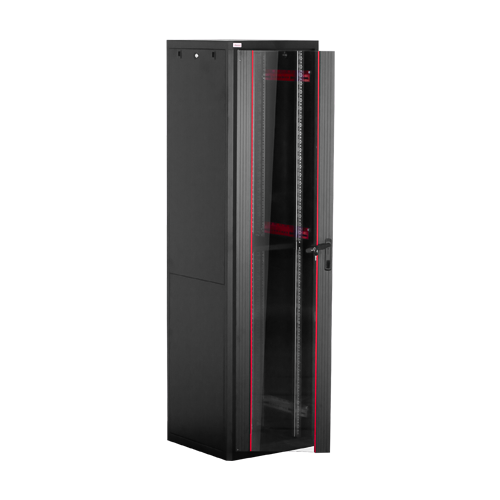 Rack de podea PRO SERIES 47U 19 600x600, capacitate 1000 kg, RAL 9005, asamblat ASY-47U-6060PRO – ASYTECH Networking ASY-47U-6060PRO