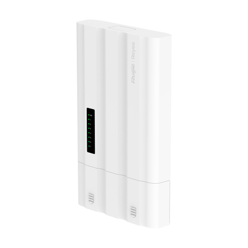 Switch exterior L2, 4 x PoE+ OUT, 5 x RJ45 1G, 2 x SFP 1G, AC Input, Cloud Management - Ruijie Reyee RG-ES207GS-AC-OD – Ruijie Networks RG-ES207GS-AC-OD