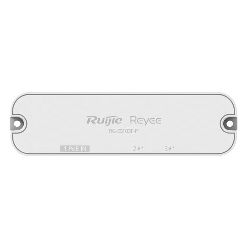 Ruijie Networks RG-ES103F-P – Switch/Extender PoE, 3 x RJ45 10/100 Mbps (2 x PoE+ Out, 1 x PoE+ In), Unmanaged - Ruijie Reyee RG-ES103F-P Switch/Extender PoE, 3 x RJ45 10/100 Mbps (2 x PoE+ Out, 1 x PoE+ In), Unmanaged - Ruijie Reyee RG-ES103F-P – Ruijie Networks RG-ES103F-P