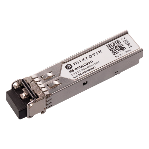 Mikrotik HS-85DLC05D – Modul SFP, 1.25G/2.5G, MM, 550m, 850nm, Industrial - MikroTik HS-85DLC05D Modul SFP, 1.25G/2.5G, MM, 550m, 850nm, Industrial - MikroTik HS-85DLC05D – Mikrotik HS-85DLC05D