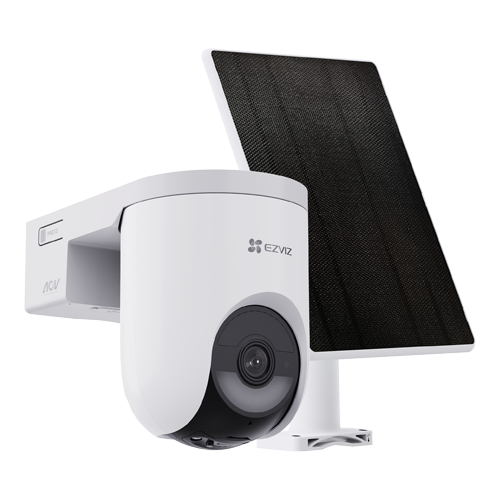 Camera IP Wi-Fi6 PT + panou solar 5W, 8MP, baterie 5.200 mAh, Audio bidirectional, Alarma - EZVIZ CS-HB8c-SP(4K) – EZVIZ CS-HB8c-SP(4K)