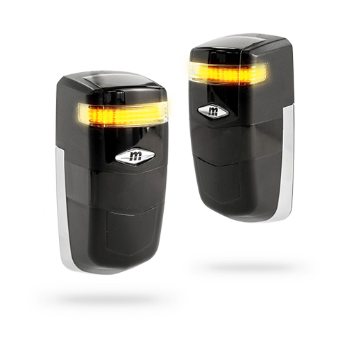 Set fotocelule IR emitator/receptor, 40m, 180 grade, LED, IP54 - MOTORLINE MF40LED – Motorline MF40LED