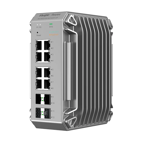 Ruijie Networks RG-NIS3100-8GT4SFP-HP – Switch industrial L2, 8 x RJ45 1G PoE+, 4 x SFP 1G, PoE 240W, Cloud Management - Ruijie Reyee RG-NIS3100-8GT4SFP-HP Switch industrial L2, 8 x RJ45 1G PoE+, 4 x SFP 1G, PoE 240W, Cloud Management - Ruijie Reyee RG-NIS3100-8GT4SFP-HP – Ruijie Networks RG-NIS3100-8GT4SFP-HP