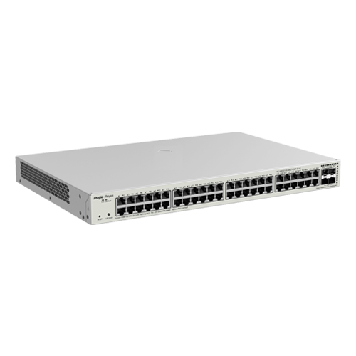 Ruijie Networks RG-NBS3100-48GT4SFP-P-V2 – Switch L2, 48 x RJ45 1G PoE+, 4 x SFP 1G, PoE 370W, Cloud Management - Ruijie Reyee RG-NBS3100-48GT4SFP-P-V2 Switch L2, 48 x RJ45 1G PoE+, 4 x SFP 1G, PoE 370W, Cloud Management - Ruijie Reyee RG-NBS3100-48GT4SFP-P-V2 – Ruijie Networks RG-NBS3100-48GT4SFP-P-V2