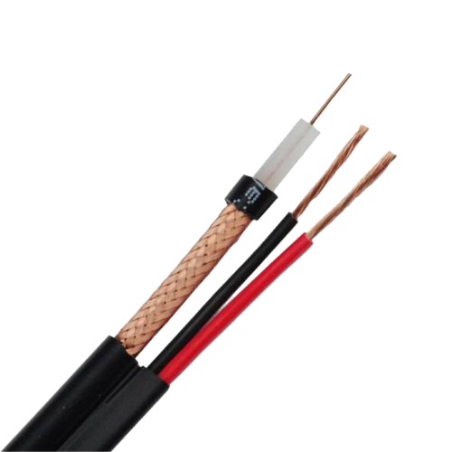 Cablu coaxial RG59 + alimentare 2x0.75, 305m, negru TSY-RG59+2X0.75-B – TSY Cable TSY-RG59+2X0.75-B