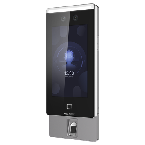 Terminal standalone IP de control acces si pontaj cu recunoastere faciala, amprenta si Card- HIKVISION DS-K1T671MF – HIKVISION DS-K1T671MF