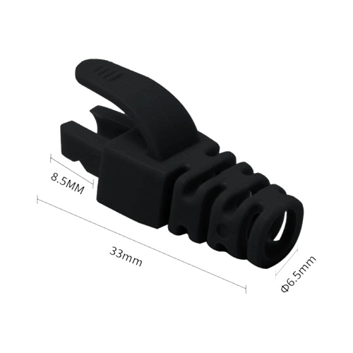 Manson protectie mufa RJ45, negru (100buc) RJ45-CAP-BK – ASYTECH Networking RJ45-CAP-BK