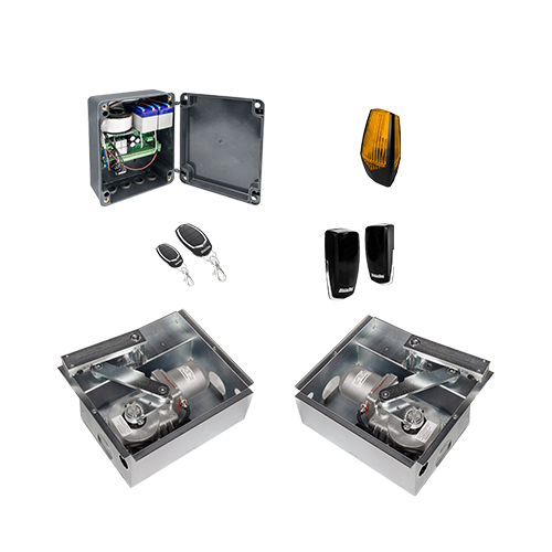 Automatizare ingropata pentru poarta batanta 2x2.5m - MOTORLINE SUBWING724-KIT – Motorline SUBWING724-KIT
