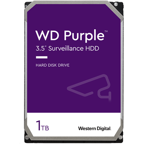 Hard disk 1TB - Western Digital PURPLE WD10PURX – WD WD10PURX