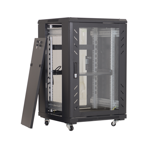 Rack podea 27U 19 600x600, negru - ASYTECH Networking ASY-27U-6060E – ASYTECH Networking ASY-27U-6060E