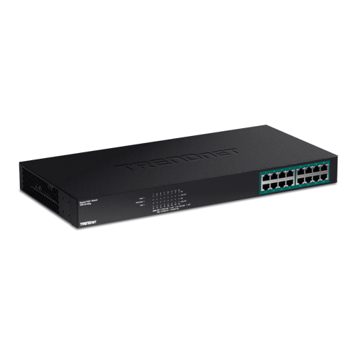 Switch 16 porturi Gigabit PoE+ 246W - TRENDnet TPE-TG160G – TRENDnet TPE-TG160G